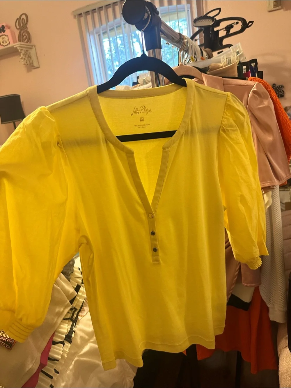 Lilly Pulitzer bright yellow